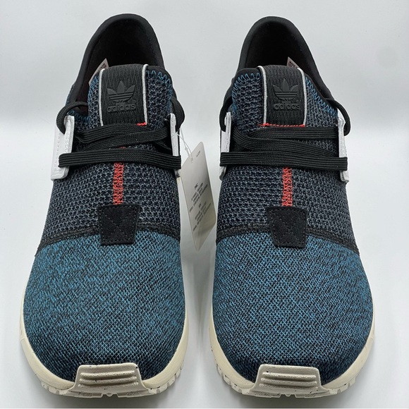Adidas Zx Flux Plus Sneakers  Men’s  Shoe Sz. 10 AQ5398 Blue Black  NWOB - Picture 2 of 7